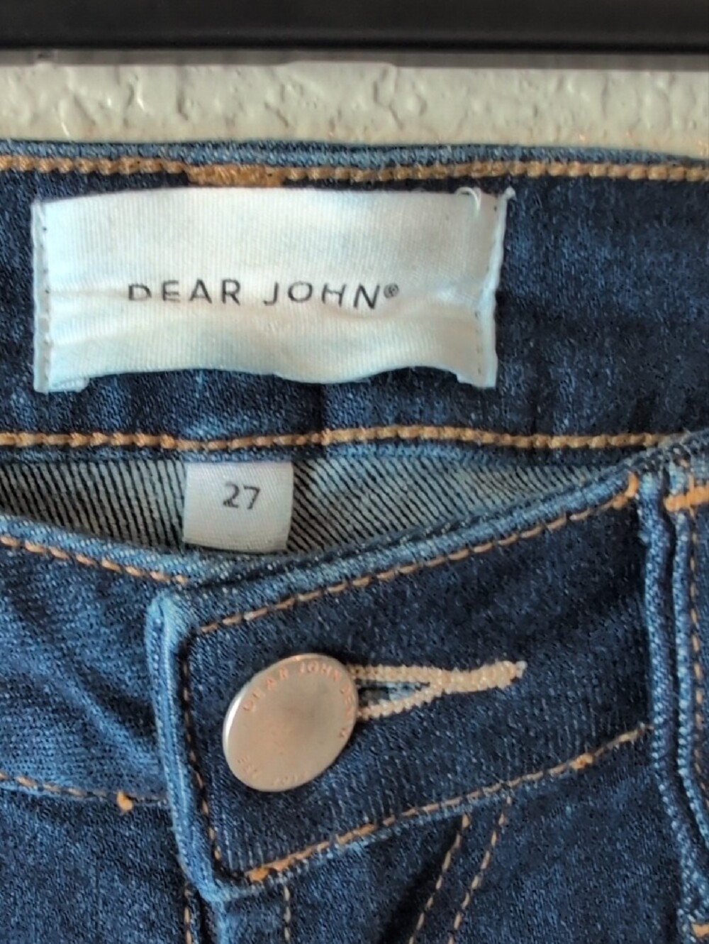 Dear John Dark Blue Wide-Leg Jeans - Picture 2 of 6